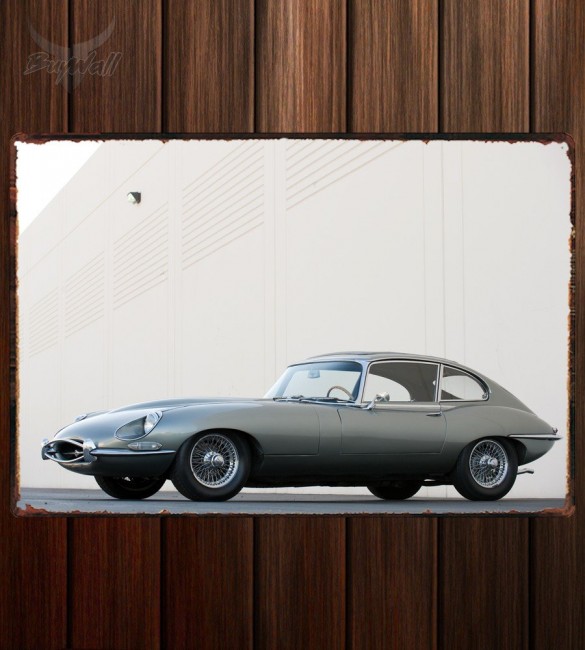Металлическая табличка Jaguar E-Type Coupe (Series II)
